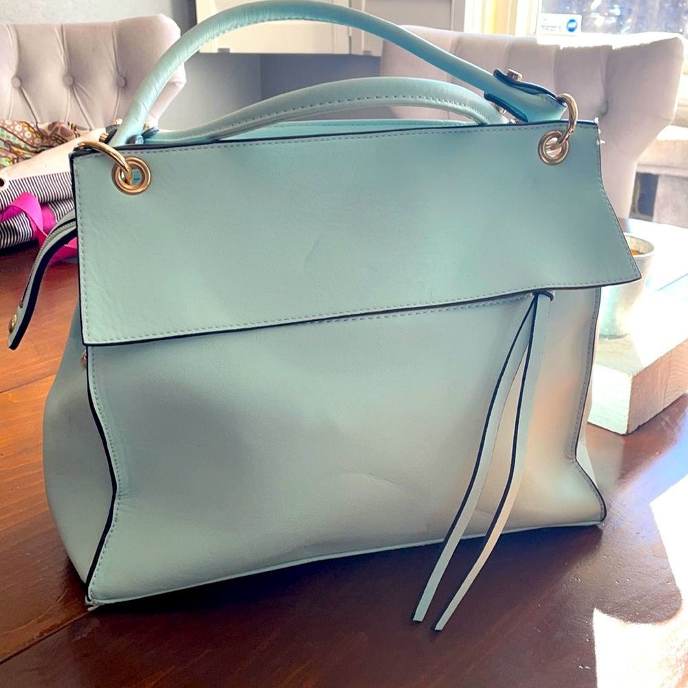 Light blue purse